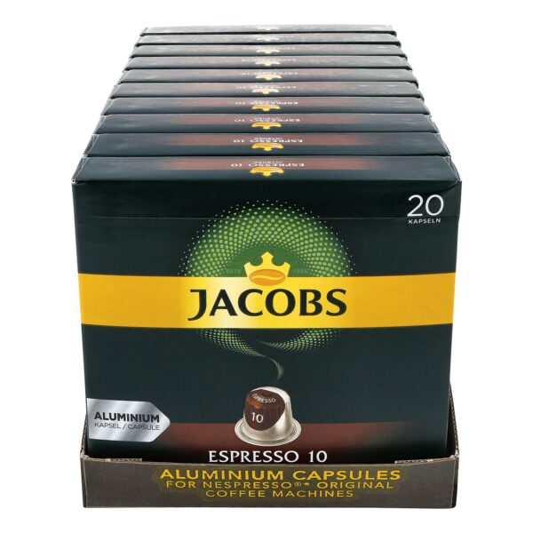 Jacobs Kaffee Espresso Intenso 20 Kapseln 104 g