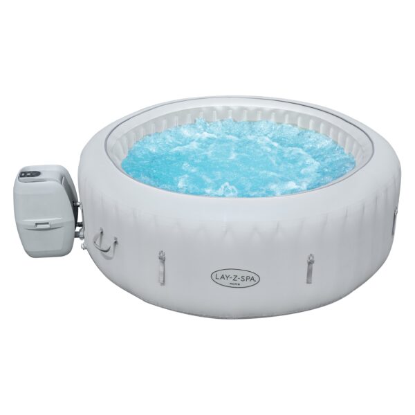 Bestway® LAY-Z-SPA® LED-Whirlpool Paris AirJet™ Ø 196 x 66 cm