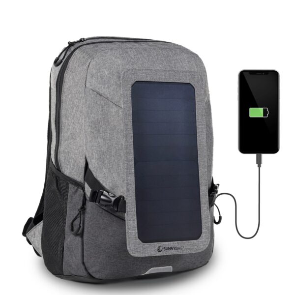 Sunnybag Explorer+ Solarrucksack Grau - Schwarz