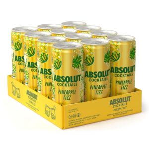 Absolut Cocktail Pineapple Fizz 10