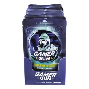 Gamer Gum For the Night Power Mint 24 g