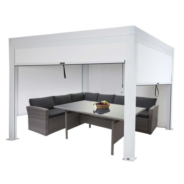 Pergola MCW-L46 mit Seitenwand