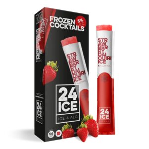 24ICE Strawberry Daiquiri Cocktail Wassereis 5