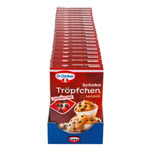 Dr. Oetker Schoko Tröpfchen Zartbitter 75 g