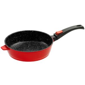 Ø28cm KING® Aluguss-Bratpfanne Rot