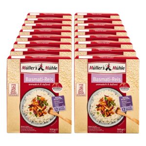 Müller's Mühle Basmati Reis Kochbeutel 500 g