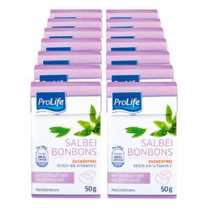 ProLife Salbei Bonbons zuckerfrei 50 g