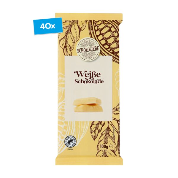 Schokoliebe Weiße Schokolade 100 g