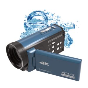 Aquapix WDV5630 Unterwasser DV-Camcorder Grau / Blau