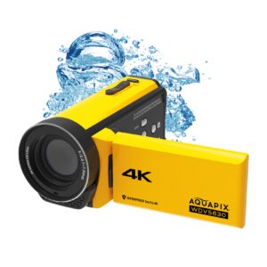 Aquapix WDV5630 Unterwasser DV-Camcorder Gelb