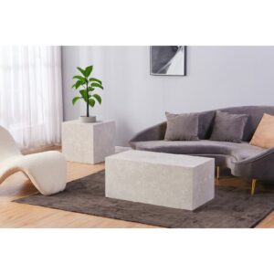 HOME DELUXE Couchtisch Amiri Marmor Beige L - versch. Ausführungen