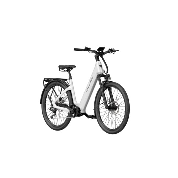 Vanpowers Urban Glide Ultra E-Bike Perlweiß Größe S Tiefeinsteiger