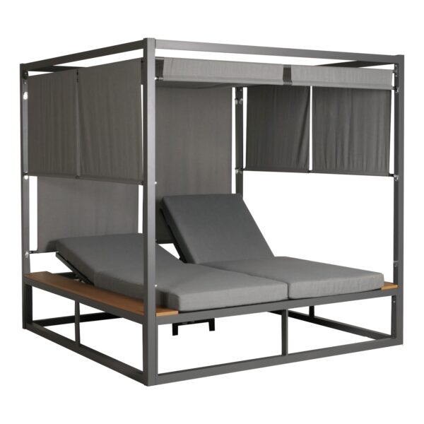 Aluminium Lounge-Gartenliege MCW-M63