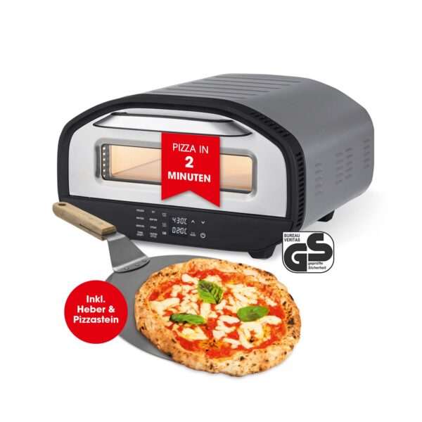 GOURMETmaxx Elektro-Pizzaofen 1700W