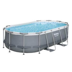 Bestway® Power Steel™ Frame Pool Set mit Filterpumpe 427 x 250 x 100 cm