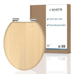 SCHÜTTE MDF WC-Sitz NATURAL WOOD