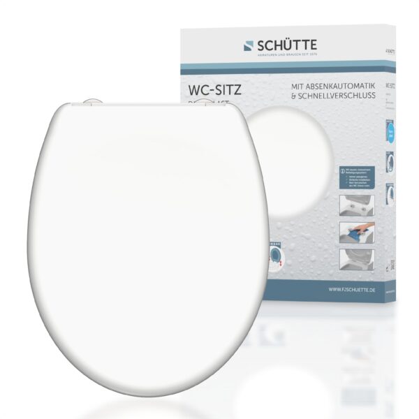 SCHÜTTE Duroplast WC-Sitz WHITE