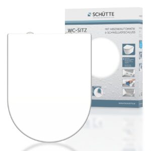 SCHÜTTE Duroplast WC-Sitz D-Form WHITE