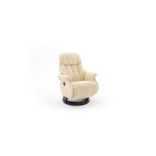 iNNoSeat by MCA + CALGARY COMFORT Relaxer Relaxsessel Fernsehsessel L manuell - versch. Farben - Creme/Schwarz