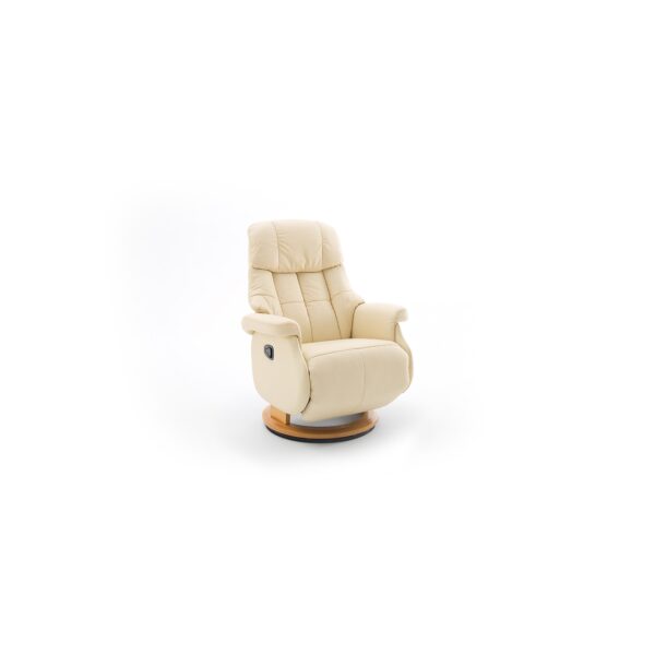 iNNoSeat by MCA + CALGARY COMFORT Relaxer Relaxsessel Fernsehsessel L manuell - versch. Farben - Creme/Natur