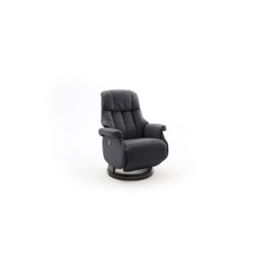 iNNoSeat by MCA + CALGARY COMFORT Relaxer Relaxsessel Fernsehsessel L manuell - versch. Farben - Schwarz/Schwarz