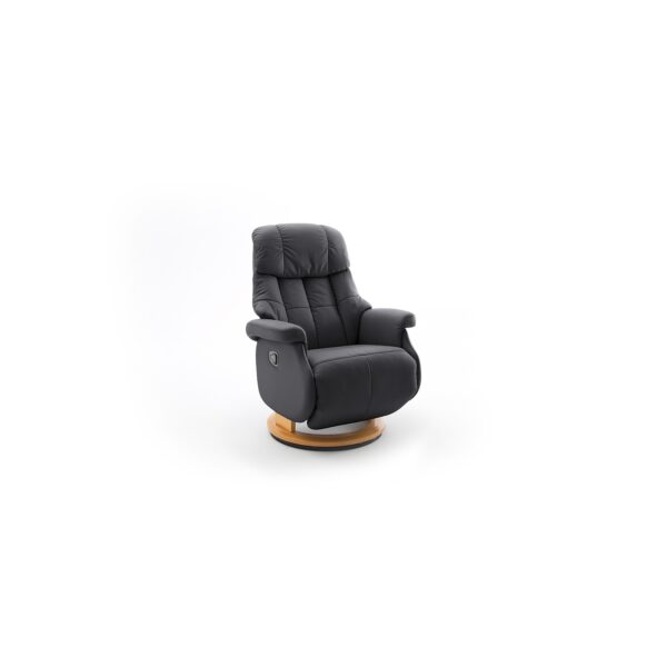 iNNoSeat by MCA + CALGARY COMFORT Relaxer Relaxsessel Fernsehsessel L manuell - versch. Farben - Schwarz/Natur