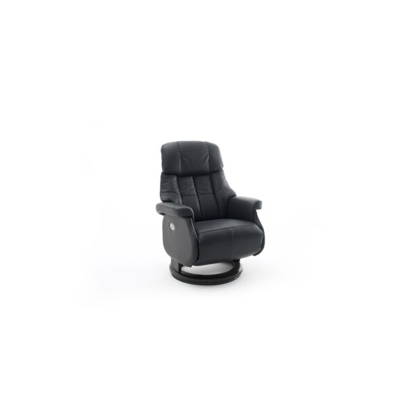 iNNoSeat by MCA + CALGARY COMFORT Relaxer Relaxsessel Fernsehsessel XL elektrisch - versch. Farben - Schwarz/Schwarz