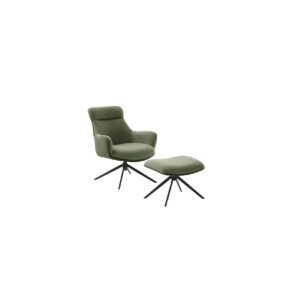 iNNoSeat by MCA + PELION Drehstuhl mit Armlehnen - versch. Farben - Schwarz / Olive