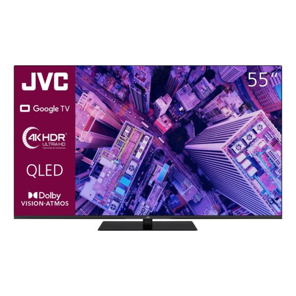 JVC LT-55VGQ8255 Google TV 55 Zoll QLED Fernseher (4K UHD Smart TV