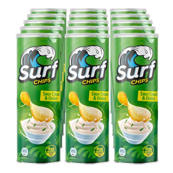 Surf Sour Cream & Onion Chips 160 g