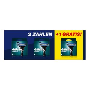 Gillette Mach3 Ersatzklingen 6 Stück