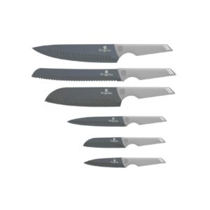 Berlinger Haus BH/2834 Aspen Collection Messer Set 6-tlg. in Grau