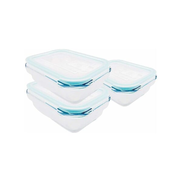 Kitchen Club Glasdosen- 3er Set (Blau)