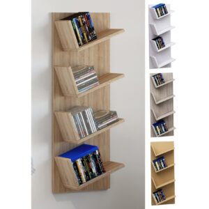 VCM Holz Wandregal Hängeregal Regal Bücherregal Wandboard Deko Board Lansi Mini