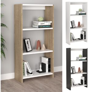 VCM Holz Raumteiler Stand Regal Bücherregal Deko Bücher Standregal Tilus L