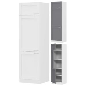 VCM Küchenschrank Breite 60 cm Hochschrank Küche Küchenmöbel Landhaus Colura