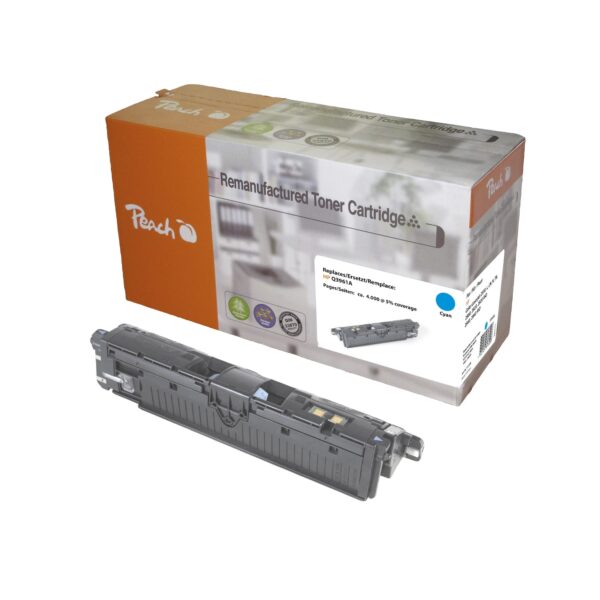 Peach HP 122 AC Toner cy ersetzt HP No. 122A C