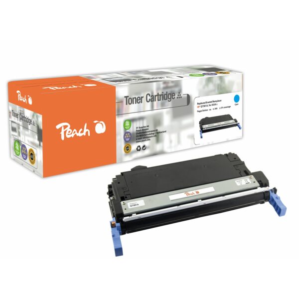 Peach HP 503 AC Toner cy ersetzt HP No. 503A C