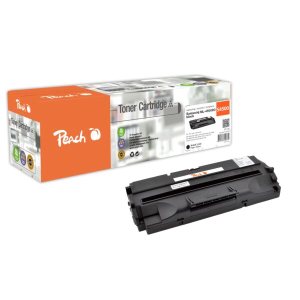 Peach S4500 BK Toner bk ersetzt Samsung No. 4500BK