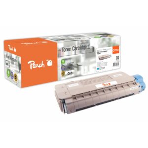 Peach O4431/28/34/4391 Toner cy ersetzt OKI 44318607 für z.B. OKI C 710 CDTN