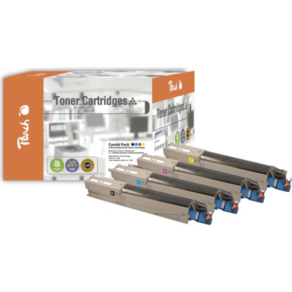 Peach O4345/46 4 Toner (bk