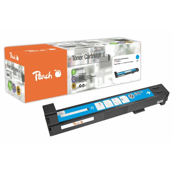 Peach HP 824 AC Toner cy ersetzt HP No. 824A C