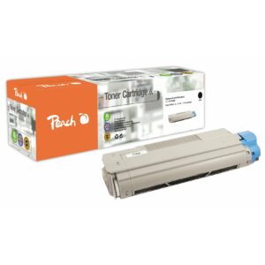 Peach O4332/36/38 Toner bk ersetzt OKI 43324408 für z.B. OKI C 5600