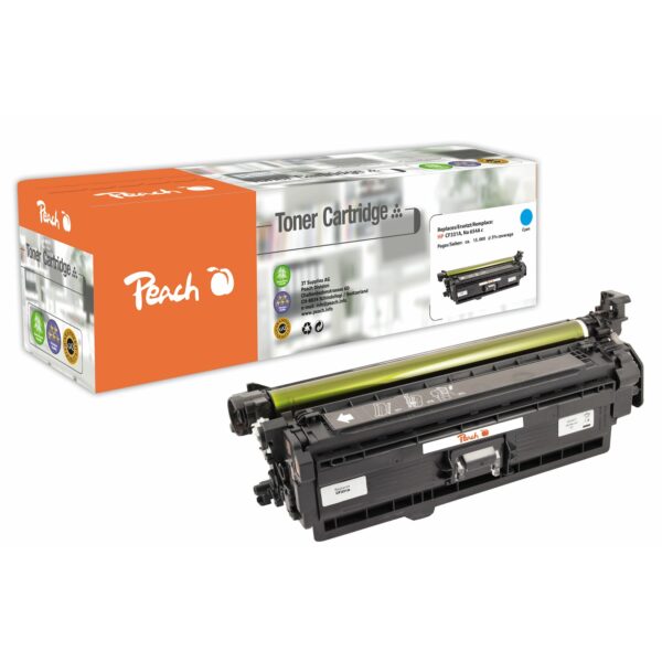 Peach HP 654 AC Toner cy ersetzt HP No. 654A C