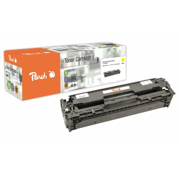 Peach HP 653 AY Toner ye ersetzt HP No. 653A Y