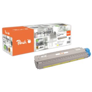 Peach O4484  Toner ye ersetzt OKI 44844505 für z.B. OKI C 831 CDTN