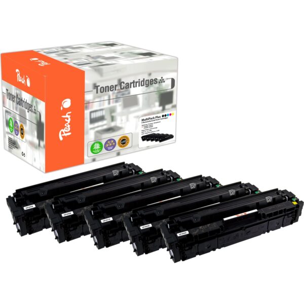 Peach HP 201 X 5 Toner XL (2*bk