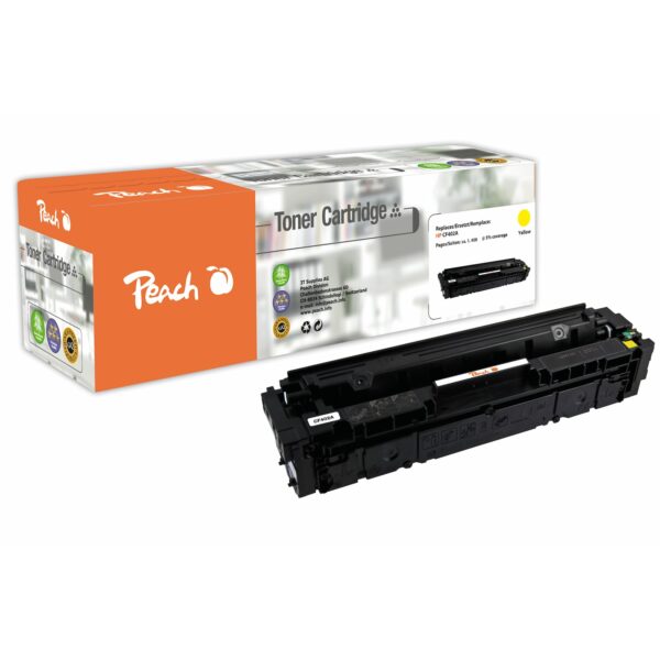 Peach HP 201 AY Toner ye ersetzt HP No. 201A Y