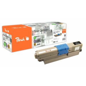 Peach O4650-87 Toner XL bk ersetzt OKI 46508712 für z.B. OKI C 332 DN