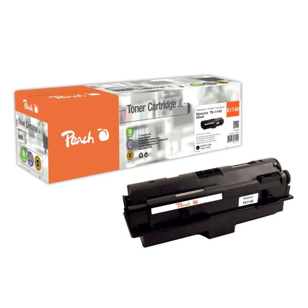 REFURBISHED – Peach K1140  Toner bk ersetzt Kyocera TK-1140 für z.B. Kyocera ECOSYS M 2035 dn